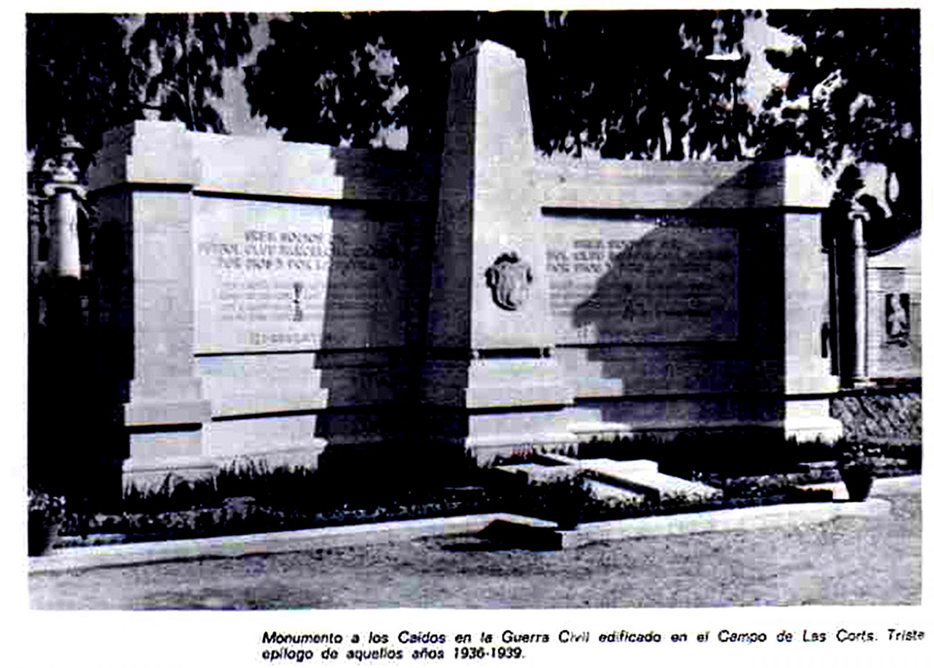 EL MONUMENTO A LOS CAIDOS – La Barcelona de antes