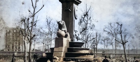 fuente de Hércules, Barcelona.