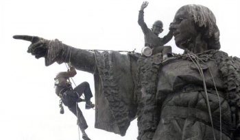 historia del monumento a Colón de Barcelona.