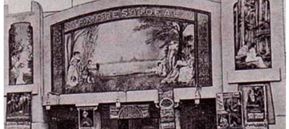 cine walkyria, después cine Rondas. Barcelona