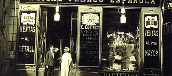 Cottet, óptica de Barcelona.