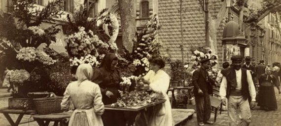 Rambla de las Flores, Barcelona. Su historia