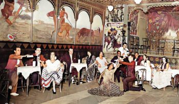 tablao cafe concert Villa Rosa, Barcelona.