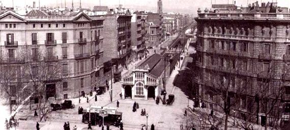 apeadero Paseo de Gracia. Historia de Barcelona