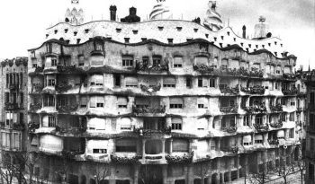 casa Milá, la pedrera, de Gaudi