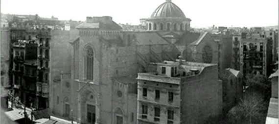 iglesia de santa Madrona en Barcelona