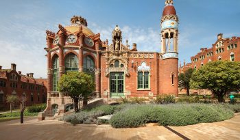 pabellones femeninos del hospital de Sant Pau, Barcelona