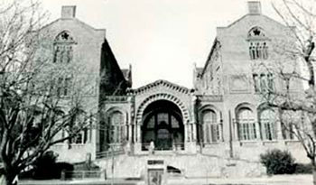 pabellón central del Hospital de San Pablo de Barcelona