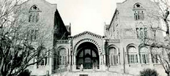 pabellón central del Hospital de San Pablo de Barcelona
