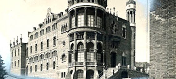 pabellón de La Asunción en el Hospital de Sant Pau, Barcelona