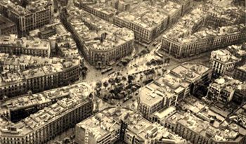 plaza Urquinaona, Barcelona.