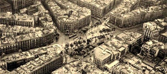 plaza Urquinaona, Barcelona.