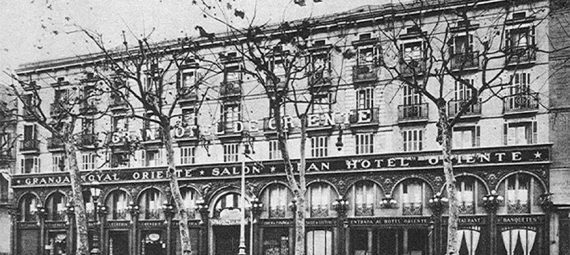 Hotel Oriente, Barcelona.