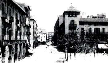 plaza Antonio López, Barcelona.