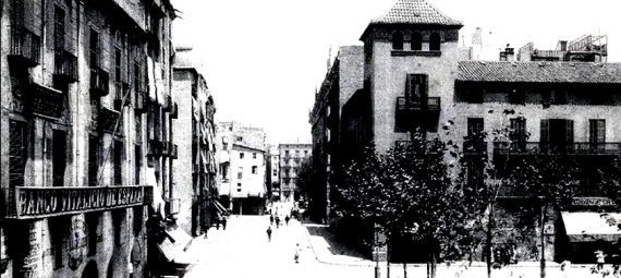 plaza Antonio López, Barcelona.