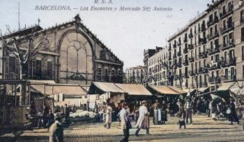 Mercat de Sant Antoni, Barcelona.