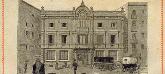 las primeras sedes de Correos de Barcelona