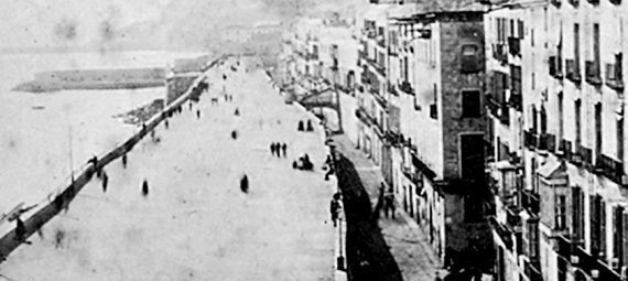 sota muralla, Barcelona