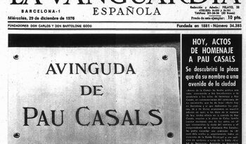 Avinguda de Pau Casals, Barcelona.