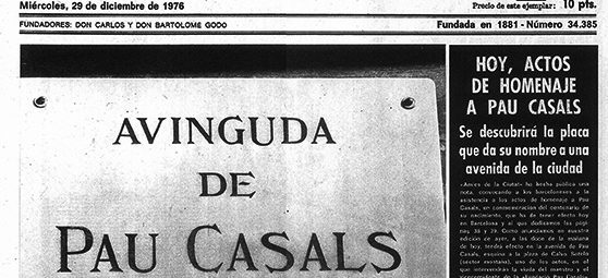 Avinguda de Pau Casals, Barcelona.