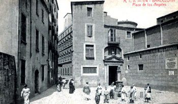 PLAÇA DELS ANGELS, BARCELONA.