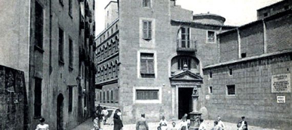 PLAÇA DELS ANGELS, BARCELONA.