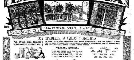 La Vajilla, Barcelona