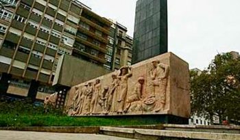 Monumento a José Antonio Primo de Rivera, Barcelona.